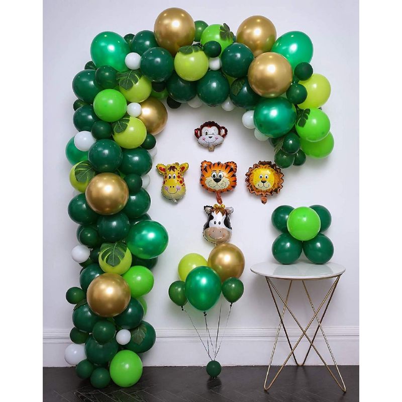 paket dekorasi ulang tahun anak tema safari binatang