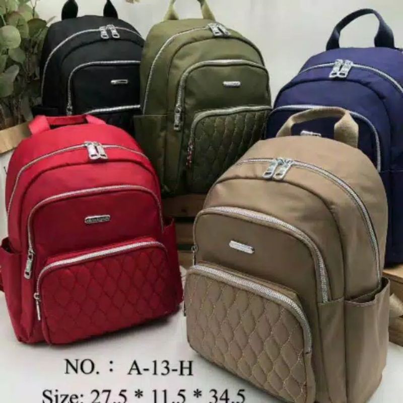 Tas Ransel Laptop ORI Ernes Angeline A-13-H Free Dustbag