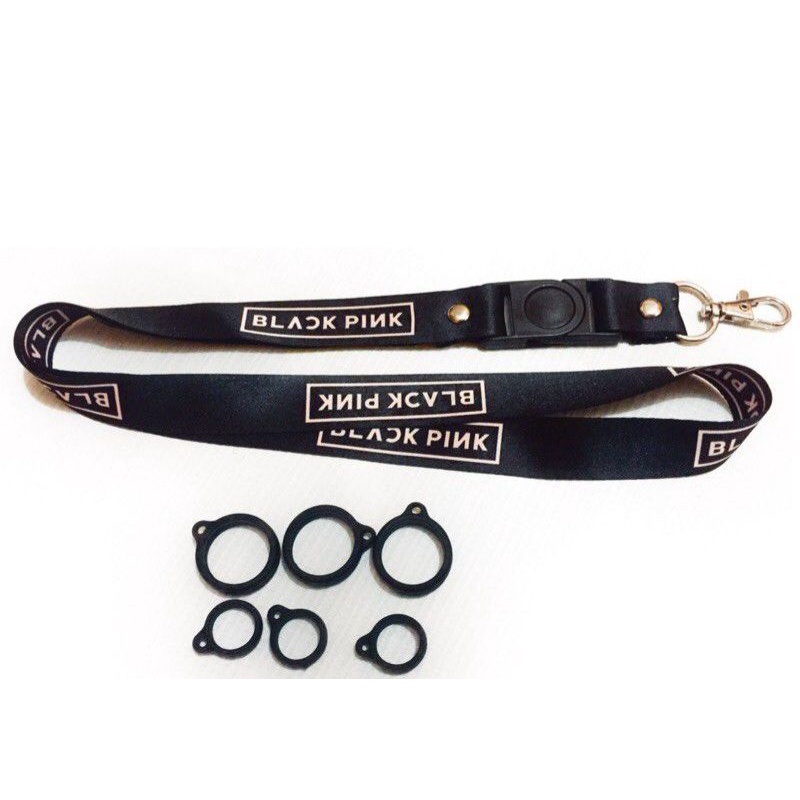 

Tali Lanyard BLACKPINK GANTUNGAN KUNCI/GANTUNGAN ID CARD/GANTUNGAN POD Best seller COD