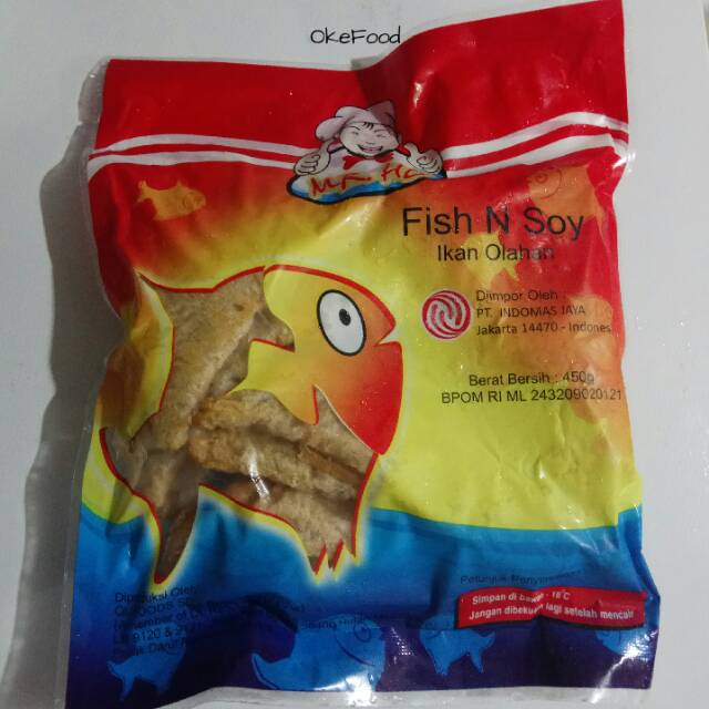 

Fish n Soy MR. HO bakso ikan olahan premium