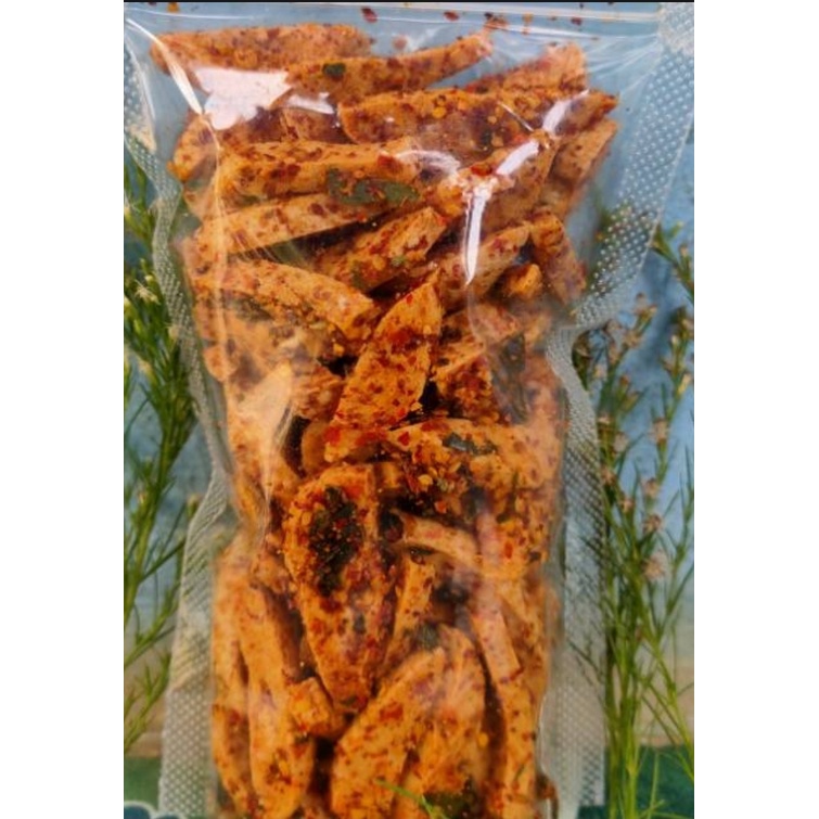 

Bocil Edan Basreng pedas dan original ektrak daun jeruk baso goreng kripik basreng 100 gram cod