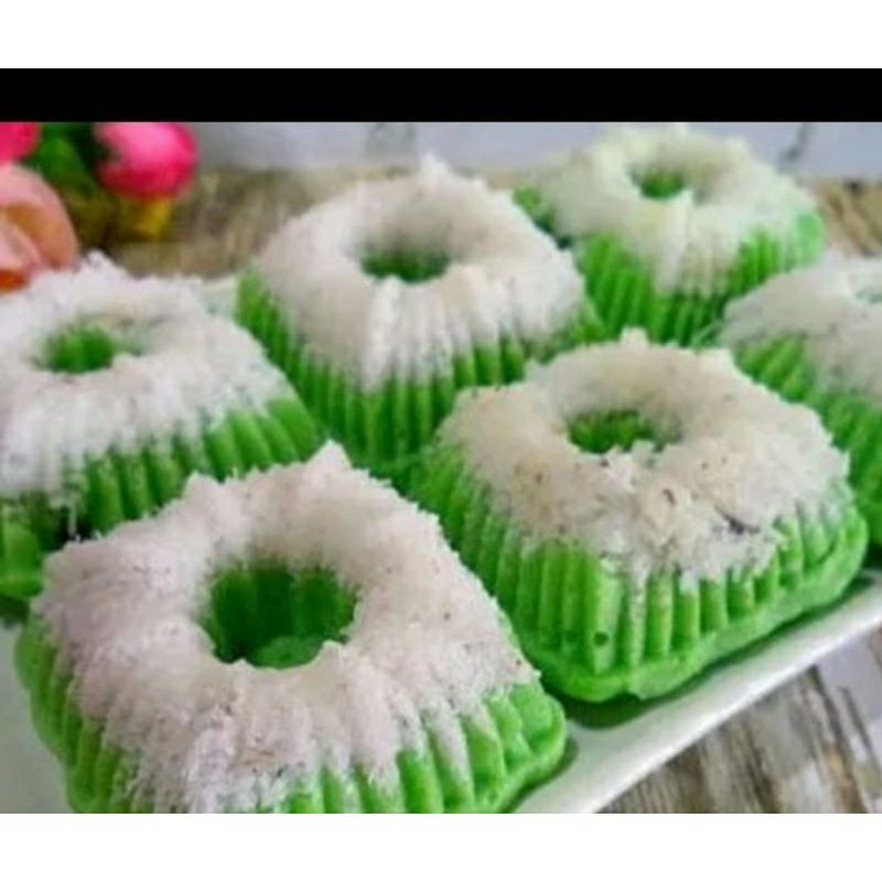 Cetakan kue putu ayu talam/puding/agar coklat