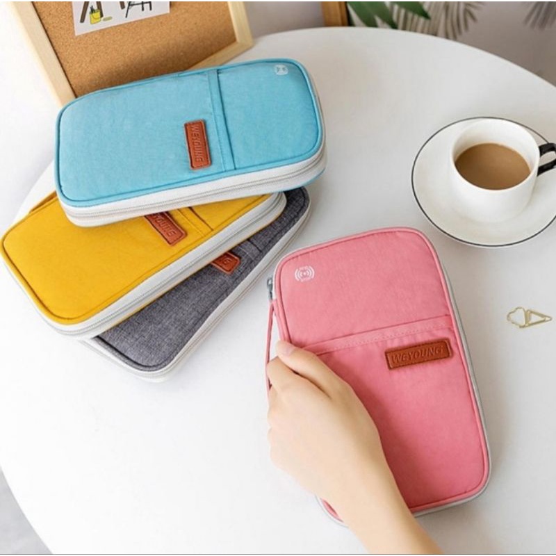 Korean RFID Passport Holder / RFID Passport Wallet