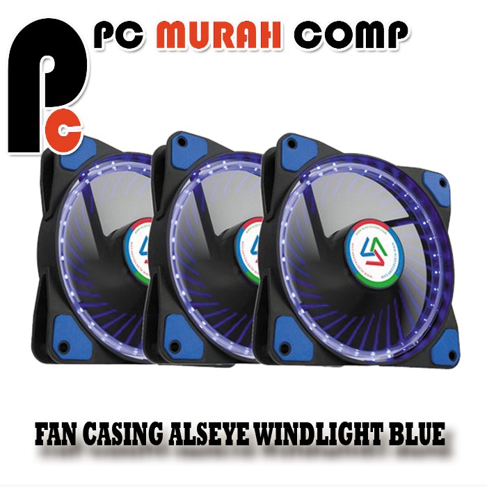 FAN Casing Alseye WindLight 1.0 Cooler Case Fan with 32 LED - Blue