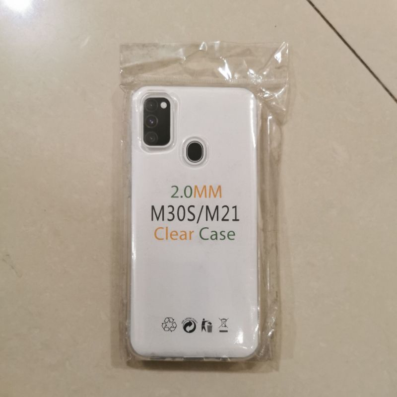 CASE SAMSUNG M30S / M21 CLEAR HD TEBAL 2.0MM BENING SOFTCASE