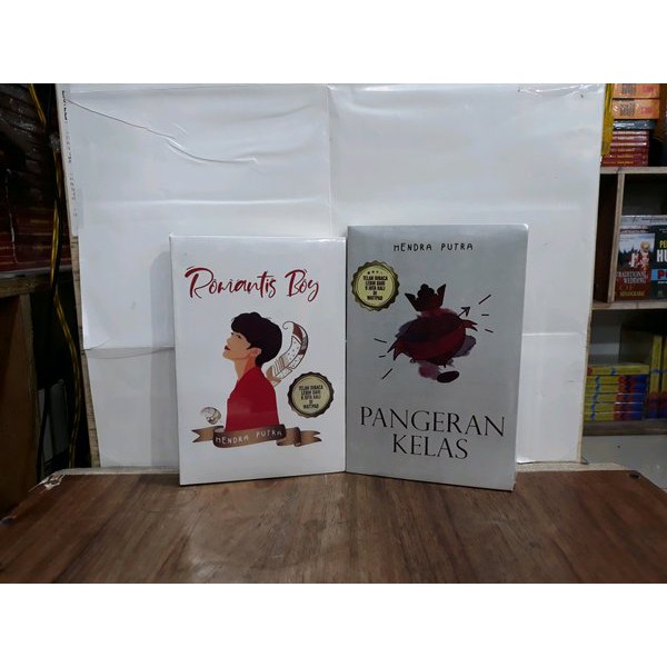 Paket 2 novel wattpad Romantis boy dan pangeran kelas by hendra putra
