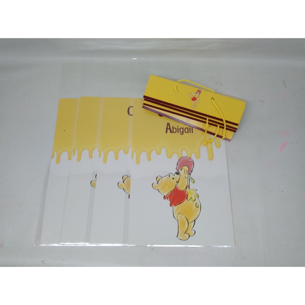 

plastik snack winnie the pooh / kantong bingkisan snack winnie the pooh / plastik bingkisan snack