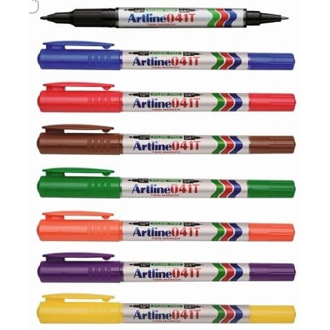

SPIDOL PERMANENT TWIN MARKER ARTLINE EK-041T