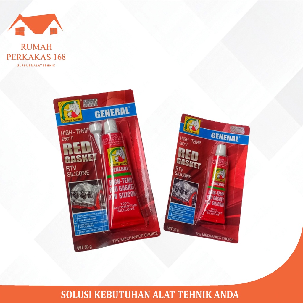 

LEM SILICON RED 32GRAM LEM GASKET TUBE PAKING