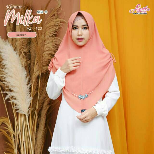 KHIMAR /HIJAB MILKA BY AZAMKA
