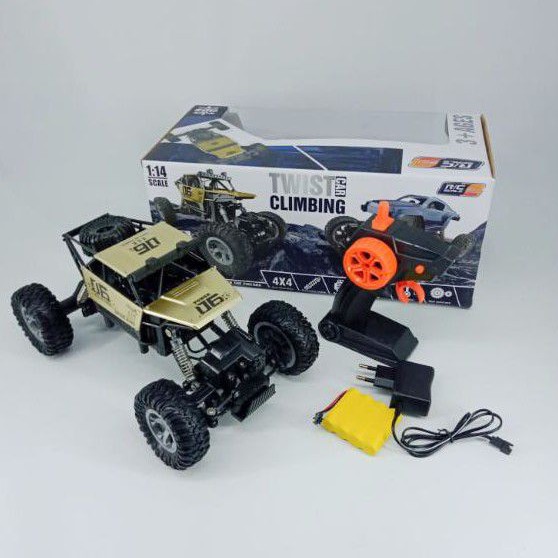 MAINAN ANAK RC 4WD TWIST CAR CLIMBING SCALE 1:14