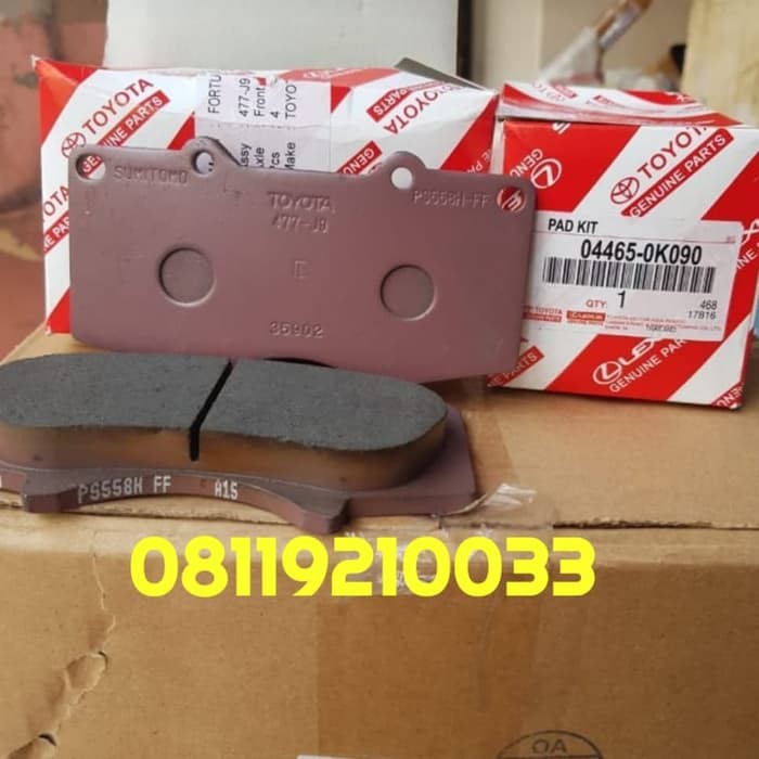 Brake Pad Kampas Rem Depan Hilux 04465-0k090