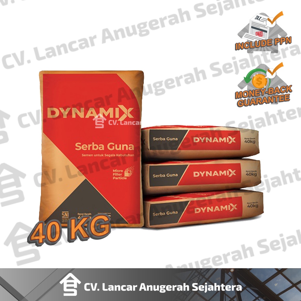 Jual Semen Dynamix 40 Kg / Semen Dynamix Merah 40 Kg | Shopee Indonesia