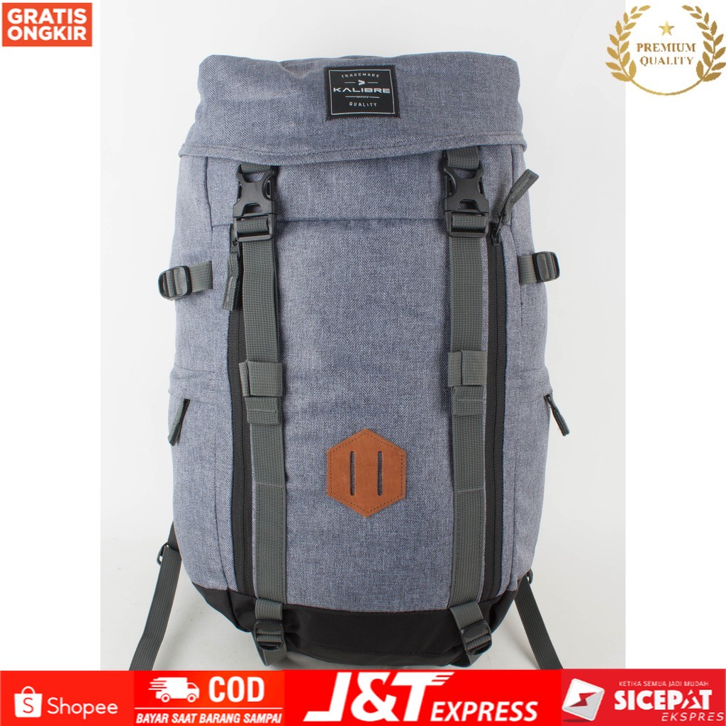 TAS RANSEL PRIA KAPASITAS 24L TAS KERJA LAPTOP RANSEL HIKING OUTDOOR TRAVELING DAYPACK MK911160042 O