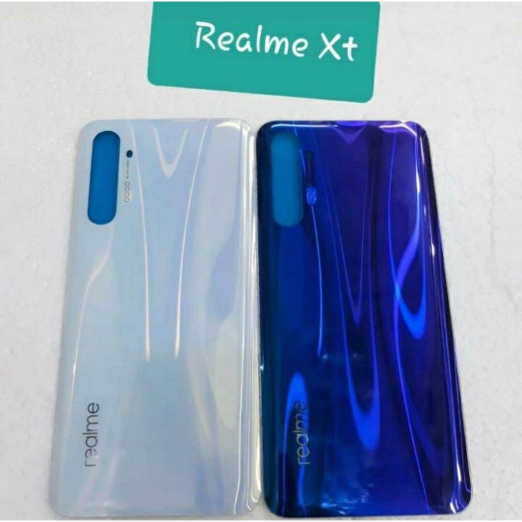 Tutup Belakang Backcover Backdoor Realme XT Casing Realmi XT Original Kesing Penutup Batre HP Realmi