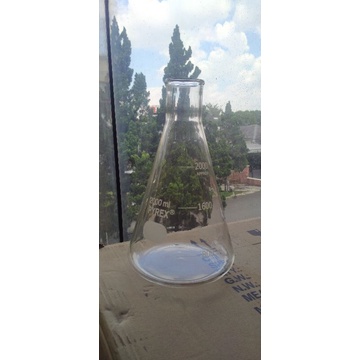 Erlenmeyer 2000 ml pyrex