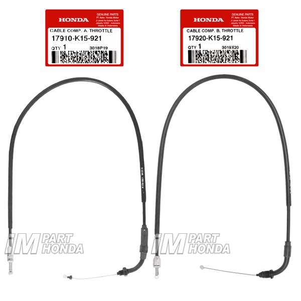 17910-K15-921 17920-K15-921 Kabel Gas A B Atas Bawah CB 150 R LED 2015 - 2017