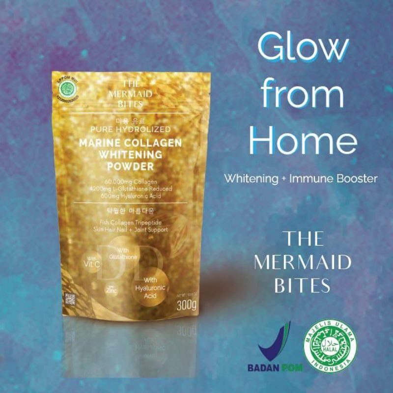[GROSIR] PEMUTIH BADAN/MINUMAN KOLAGEN/DD MARINE COLLAGEN HALAL & BPOM, 300g