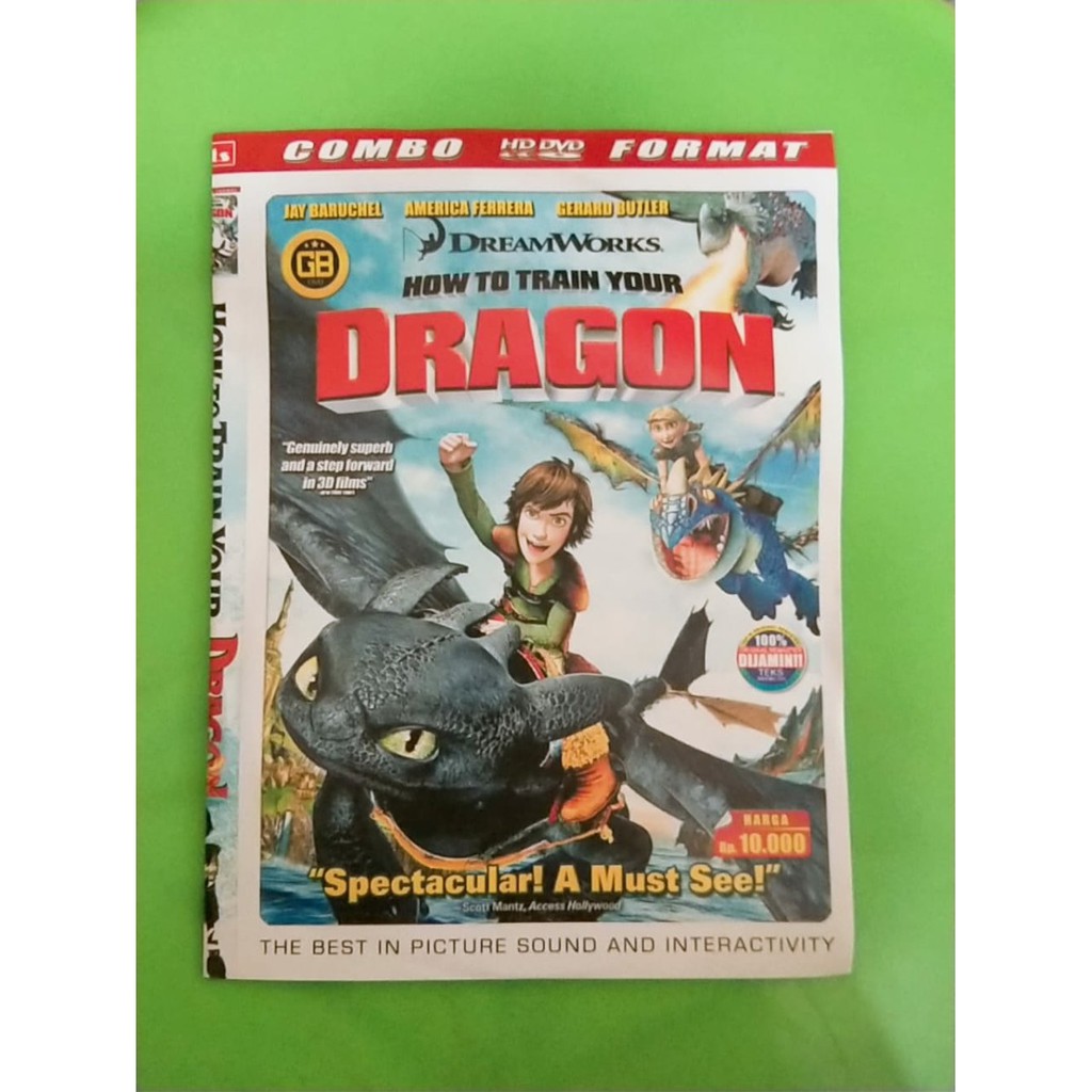 KASET DVD film anak How to Train Your DRAGON  KASET DVD film terlaris