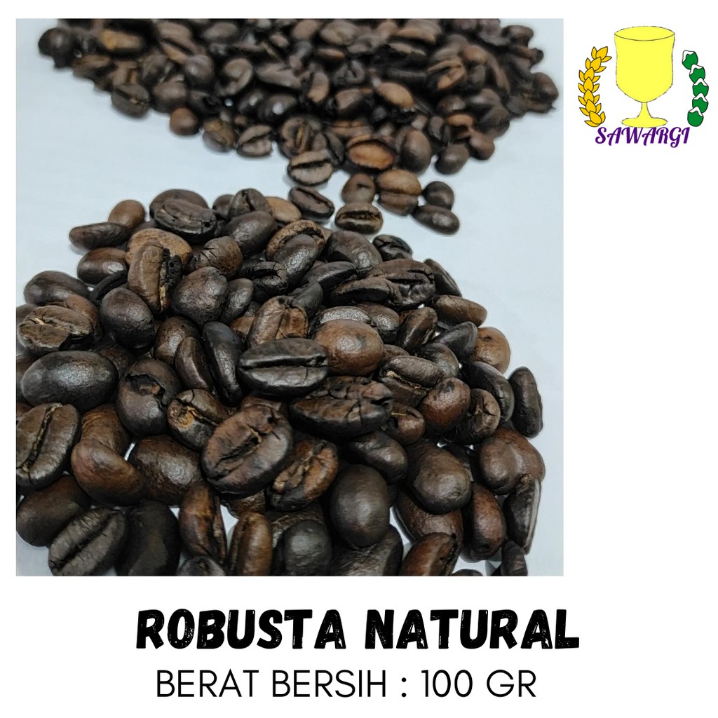

ROBUSTA NATURAL / DARI PETANI PANGALENGAN / TINGGAL SEDUH/ 100 GR