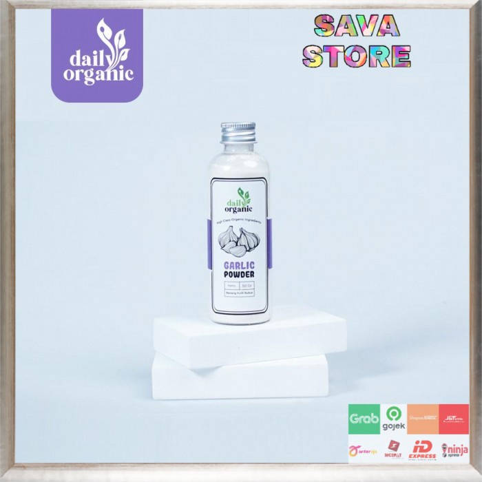 BAWANG PUTIH BUBUK - ORGANIK GARLIC POWDER PREMIUM DAILY ORGANIC