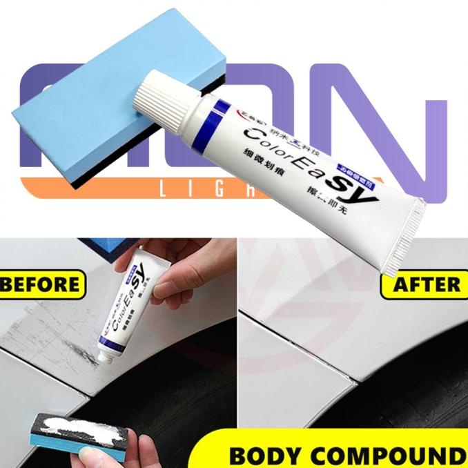 BODY COMPOUND KOMPON KOMPOND PENGHILANG BARET MOTOR MOBIL COLOREASY and-off91 Kualitas Baik