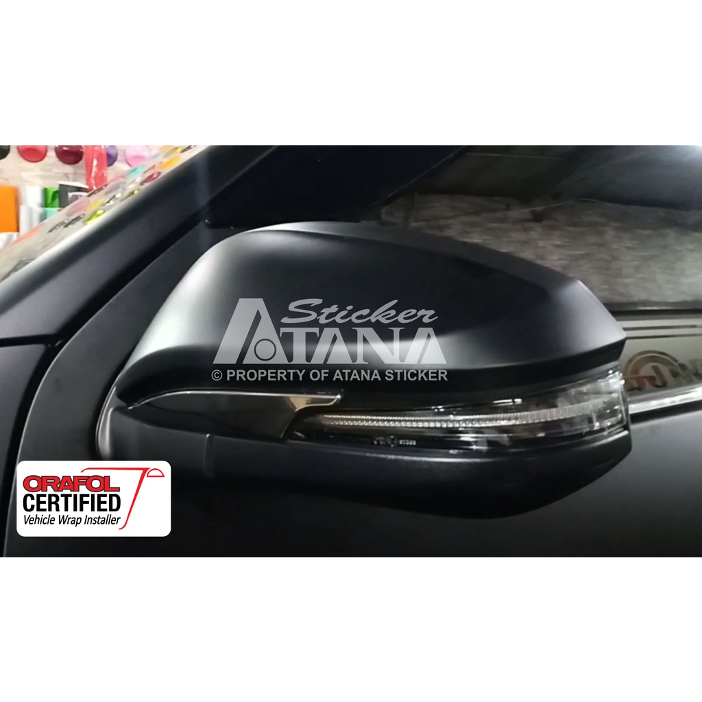 Skotlet Hitam Doff Oracal 651 Scotlet Black Matte Stiker Matt Dop Meteran Sticker Decal Roll Scotlite Body Mobil Motor Matic Sepeda Scotlight Kasar Cat Dekorasi Kaca Kap Background Aquarium Furniture Avanza Veloz Brio Innova Fortuner Pajero Ayla Elf L300