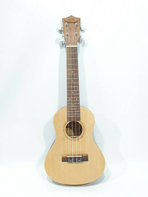 Ukulele Concerto Merk Aloha Original AL-23 NA NS Ukuran 23 Inch Warna Natural Murah Jakarta