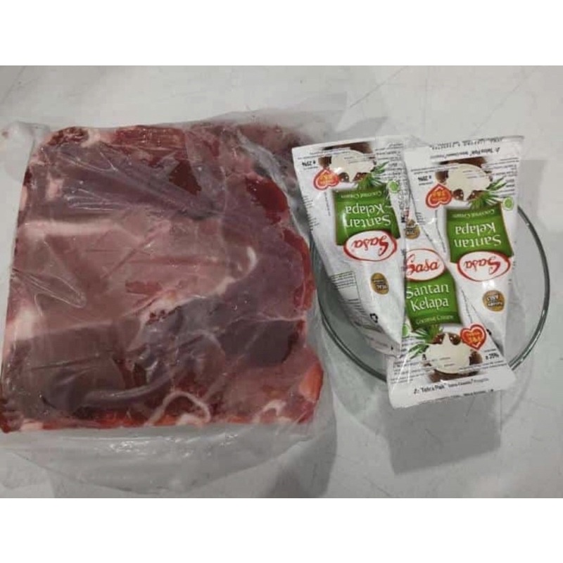 

Paket Daging Sapi 1 Kg + Santan Cair 3 Pcs Free Mangkok (Dansa)