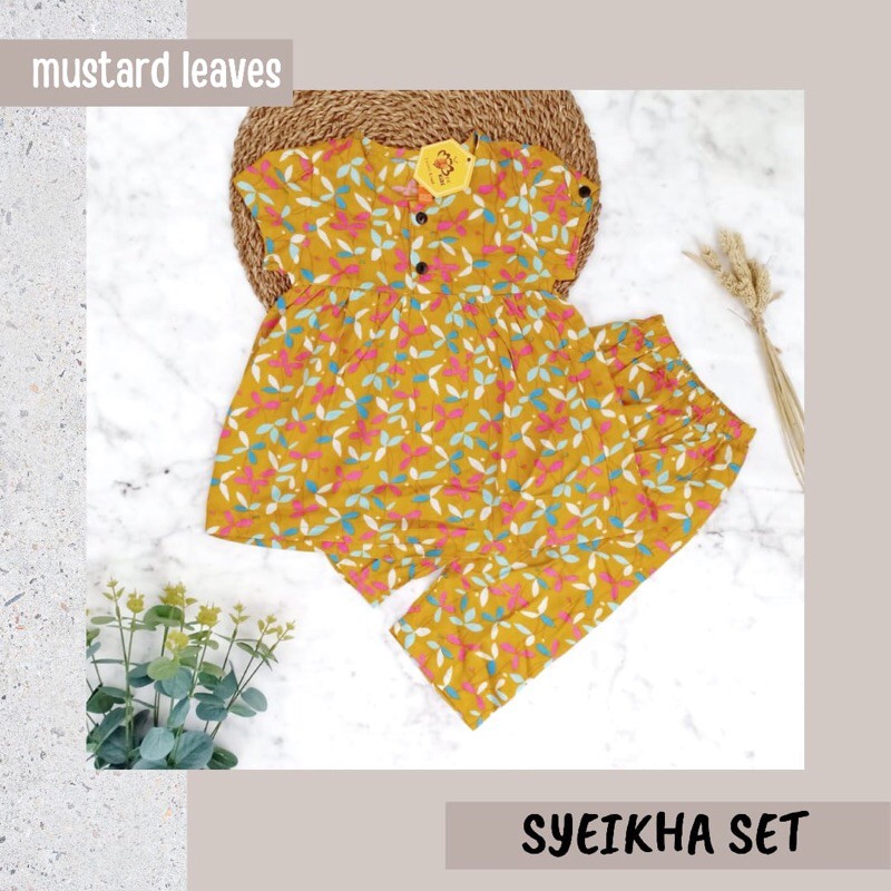 Daily Set Rayon Anak/Piyama Set Rayon Anak