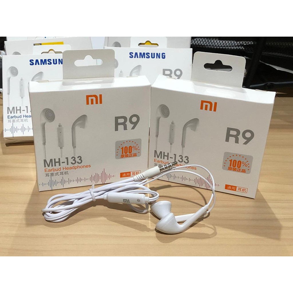 headset brand 134 / handsfree / earphone samsung , oppo , xiaomi , vivo