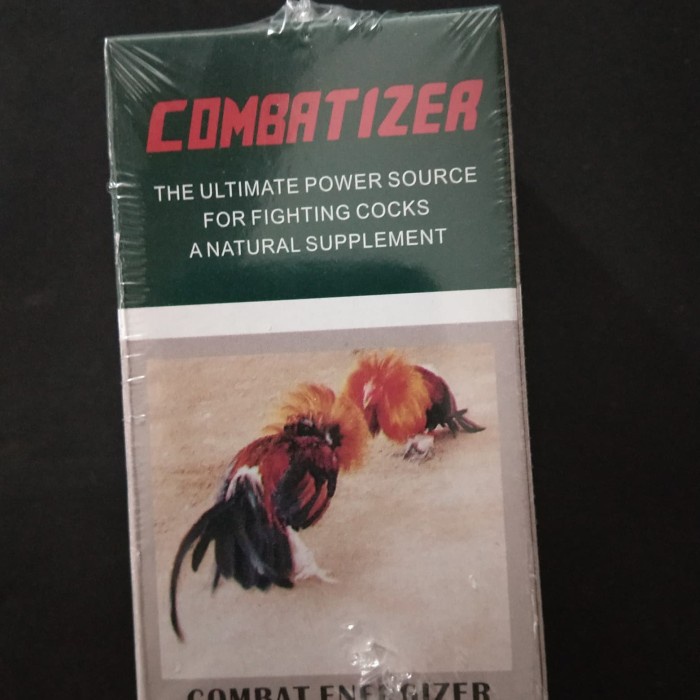 COMBATIZER doping ayam pisau supaya lebih galak dan ganas (TERLENGKAP)