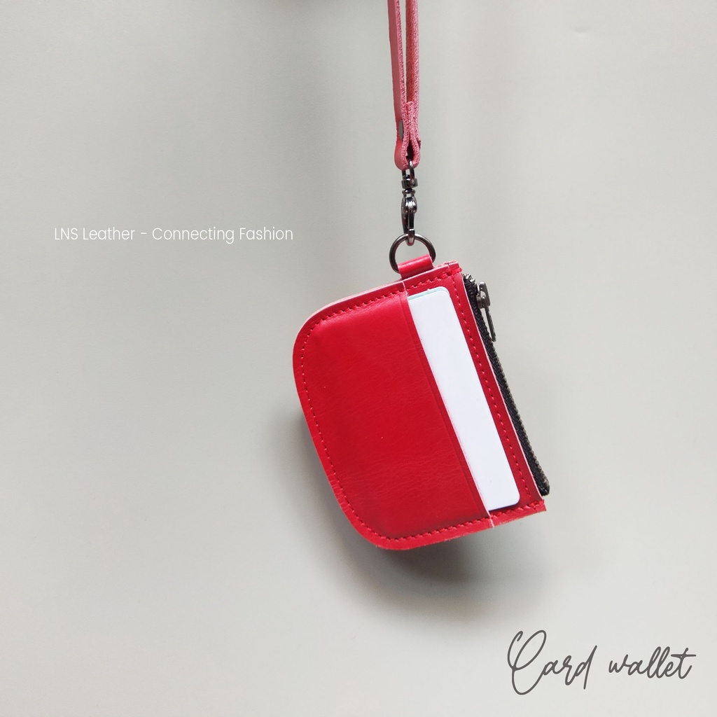 Dompet Kartu Gantung - HANGING WALLET Card Holder Kulit