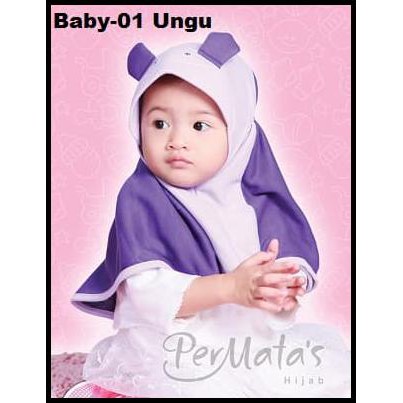 EKSKLUSIF JIBAB BAYI/JILBAB ANAK LUCU/JILBAB BAYI LUCU/JILBAB BAYI PERMATA 01