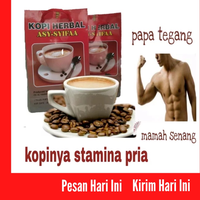 Kopi Asyifa Kopi Herbal Kuat Pria Tahan Lama Tanpa Efek Samping, Kopi Dewasa Tahan Lama Terbaik Orig