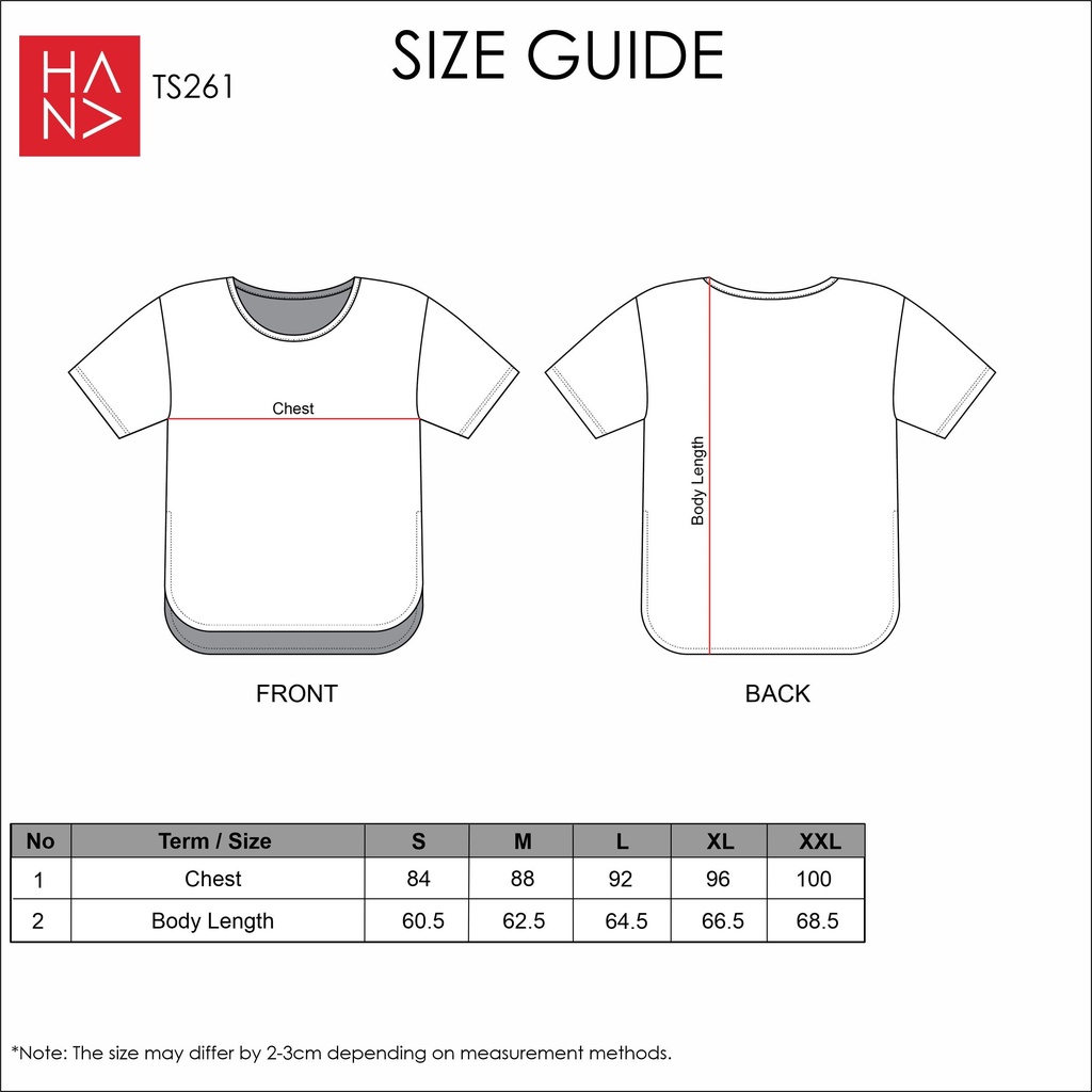 Hana Fashion - Clafita Cotton T-shirt Waniita Atasan Katun Wanita - TS261