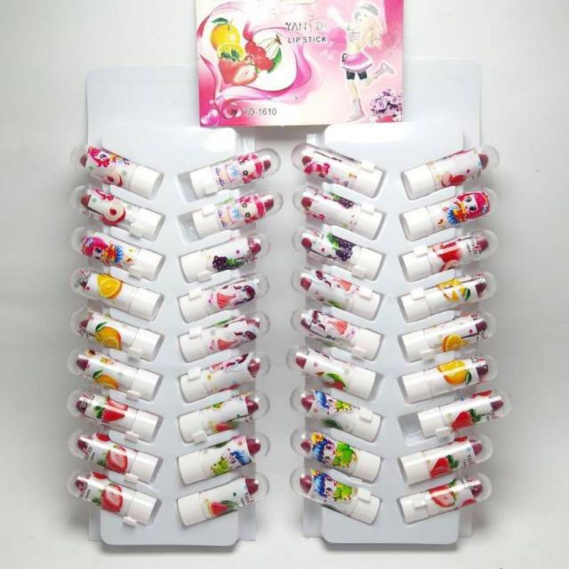 LIPSTIK YAGELI HARGA 1 PAK [ isi 3 lusin]