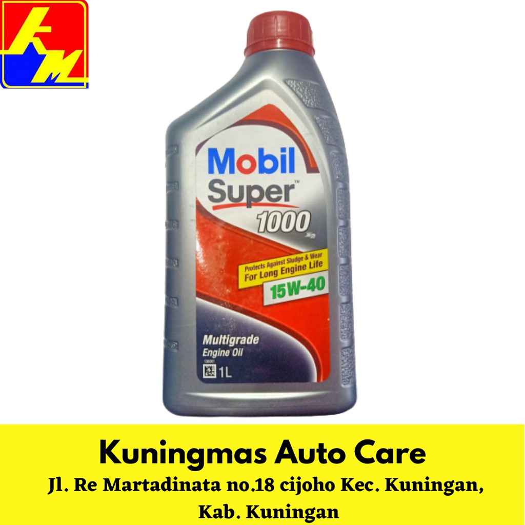 Oli Mobil Super 1000 15w40 1 liter Original 100 %