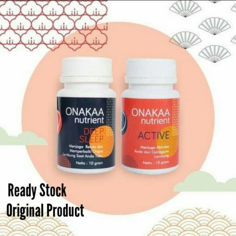 PROMO "ONAKAA NUTRIENT" Japan Nano Technologi Khusus Asam Lambung & Gerd