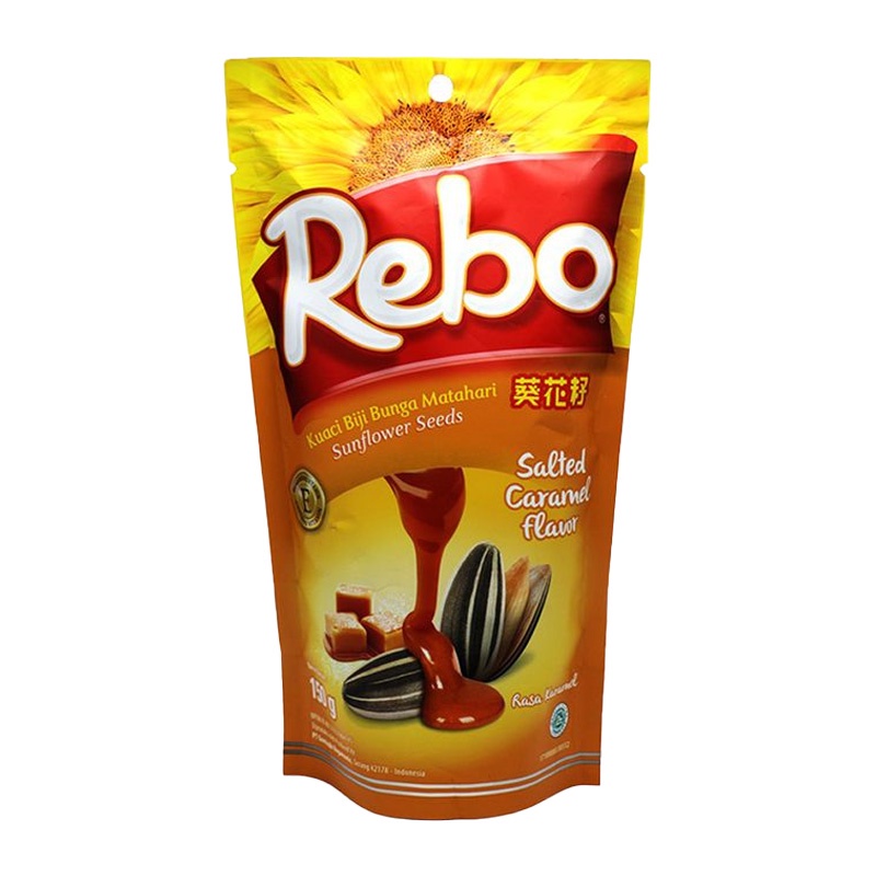 

Rebo Kuaci Biji Bunga Matahari Salted Caramel 150 g