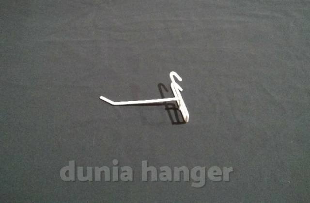 Single Ram PUTIH 10cm Cantolan aksesoris Hook ram PUTIH 10cm