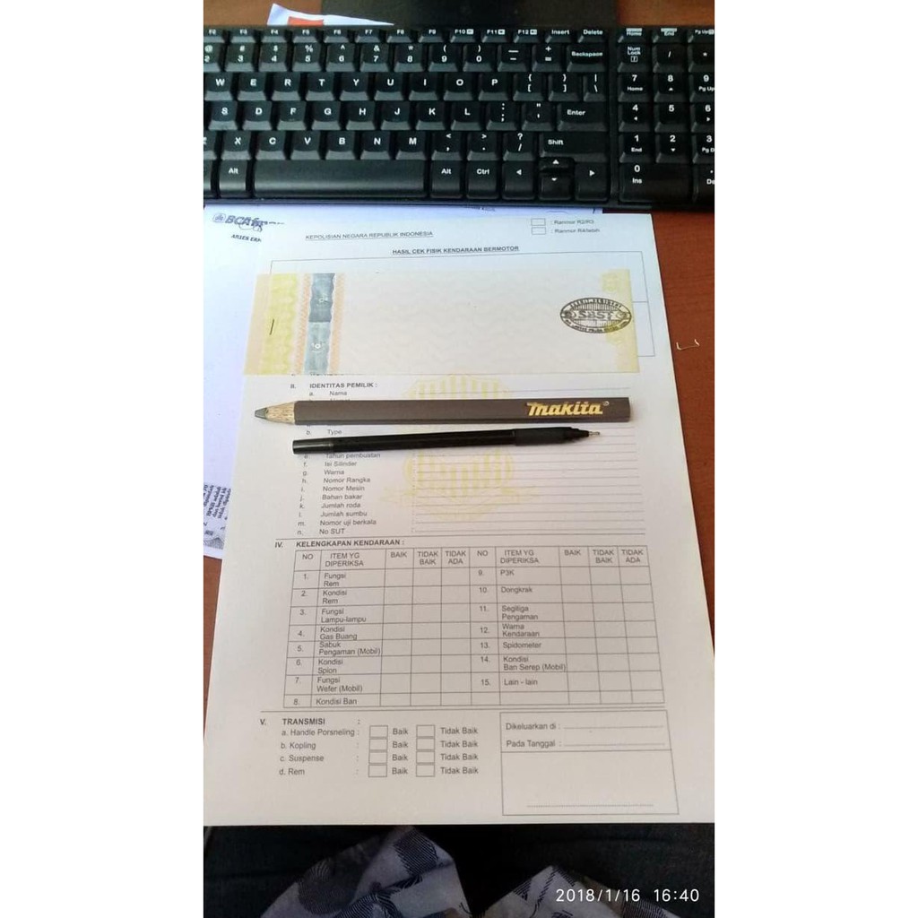 

HOT SALE PENSIL CEK FISIK / ESEK - ESEK - Kuning Terjamin