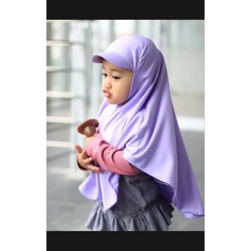 Kerudung Topi Hitz Instant Premium 3-6 Tahun Terbaru | Jilbab Sekolah Anak Tk Bahan Jersey Lembut Adem | Hijab Tanggung Baby Sd Bayi Perempuan Lucu