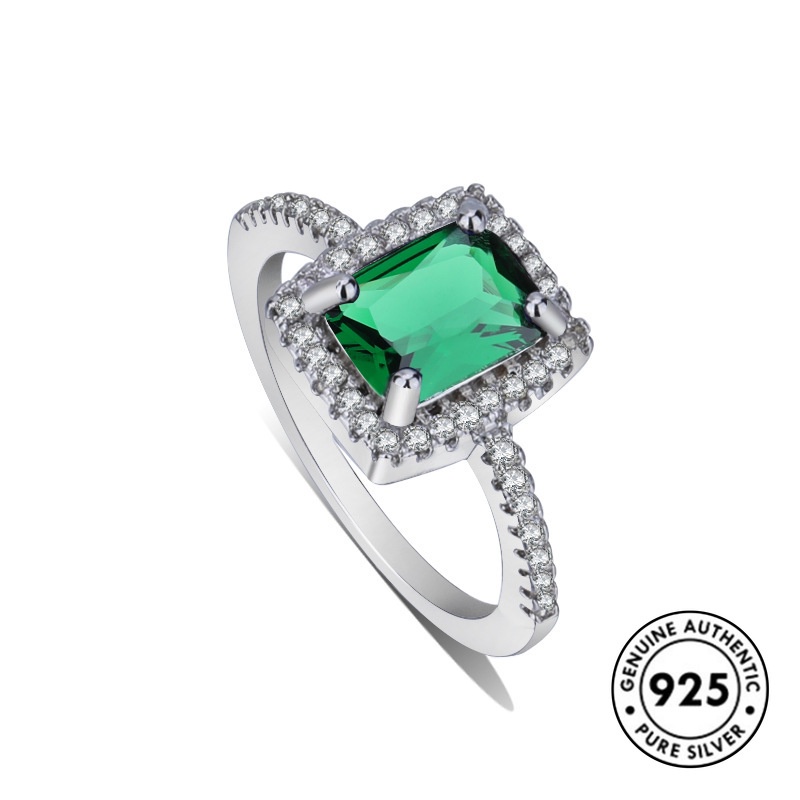 Cincin Sterling Silver 925 Gaya Klasik