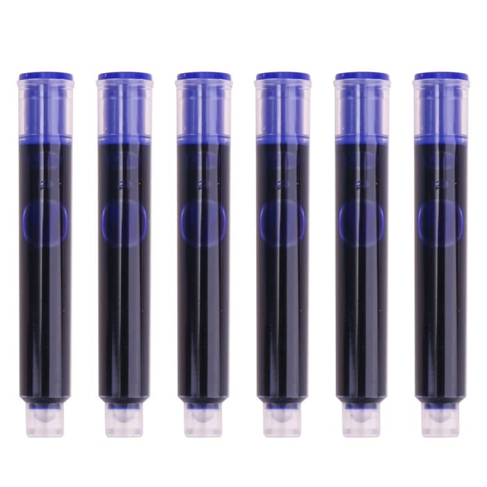 

Grosir Deli EQ80000 Fountain Pen 1 pen+6 ink cartridges - Merah Muda Keren