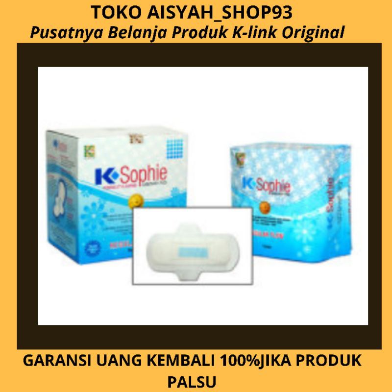 Pembalut Wanita K-SHOPIE REGULER FLOW Tipis anti keputihan Klorin