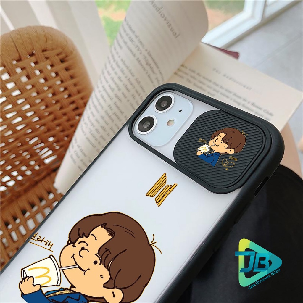 SOFTCASE SLIDE KAMERA KPOP OPPO VIVO SAMSUNG XIAOMI REALME IPHONE ALL TYPE JB4956