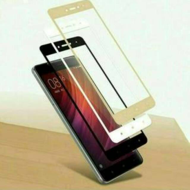 Tempered Glass Warna Type Xiaomi REDMI NOTE 4X , REDMI NOTE 3 ,REDMI 4X, REDMI NOTE 4