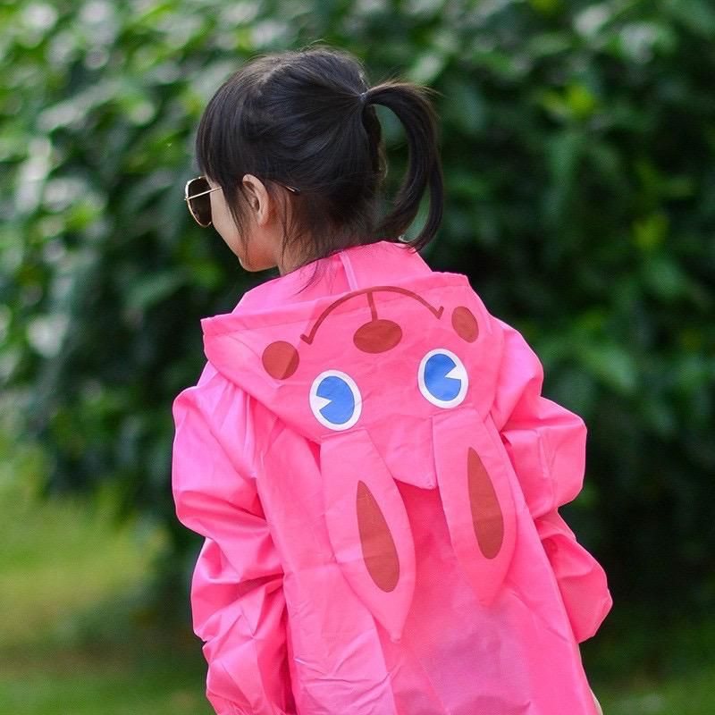 1234OS - JAS HUJAN ANAK HOODIE / JAS HUJAN LUCU MOTIF BINATANG / FUNNY RAIN COAT FOR KIDS