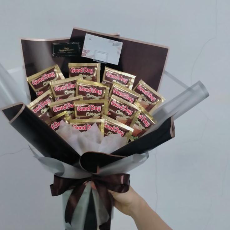 

Subsidi--BUKET KOPI GOODDAY KAPAL API MILO BISA REQUEST 20PCS 30 PCS MURAH PREMIUM CELLOPHANE
